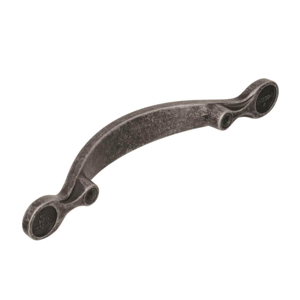 Wrought Iron Dark 3-Inch Classic Cabinet Drawer Pull