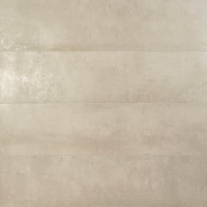 Voyager Matte 12 in. x 48 in. Light Gray Metal Look Porcelain Field Floor and Wall Tile (11.62 sq. ft.)
