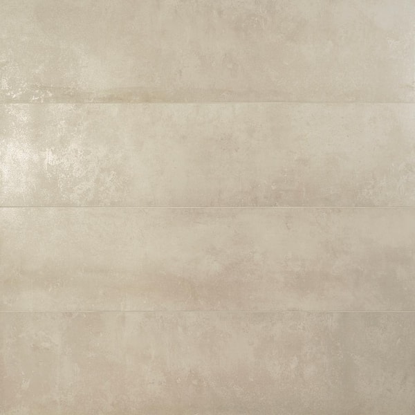 Ivy Hill Tile Voyager Matte 12 in. x 48 in. Light Gray Metal Look Porcelain Field Floor and Wall Tile (11.62 sq. ft.)