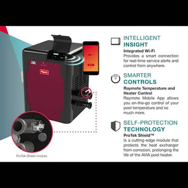 Avia 399,000 BTU Low NOx Propane Pool Heater