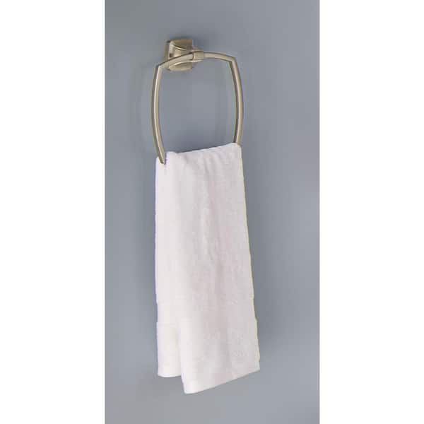Townsend Towel Ring in Brushed Nickel