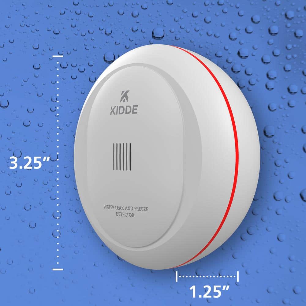 Kidde Battery Powered Smart Water Leak and Freeze Detector