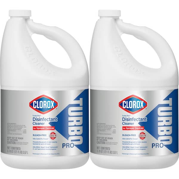 Clorox Turbo 121 oz. Bleach Free Disinfectant Cleaner for Sprayer Devices (2-Pack)