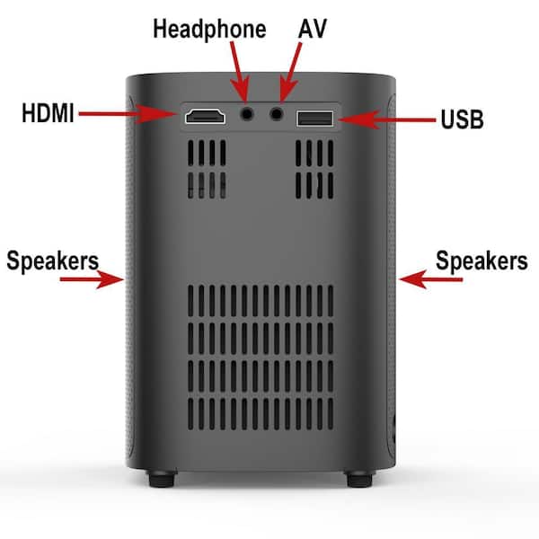 HoliScapes Atmosfx Spooky Halloween Projector Kit - 9-Videos on