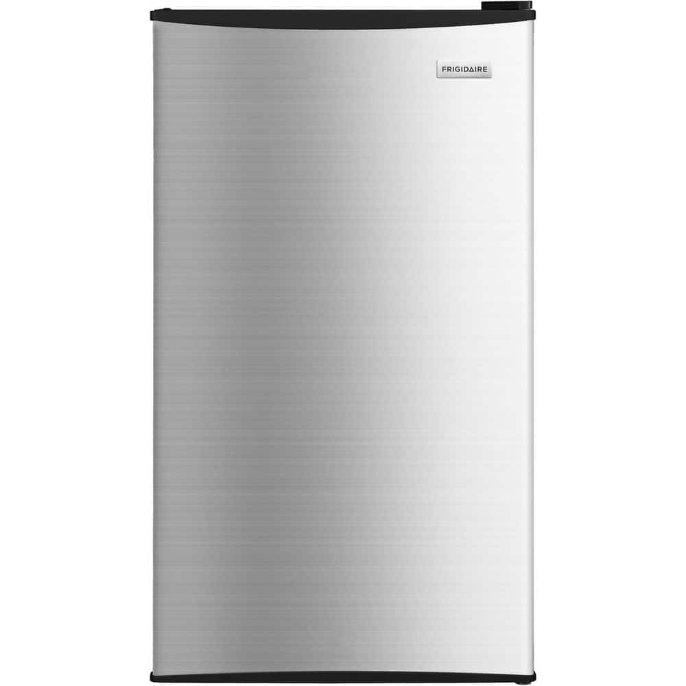 19 in. 3 Cu. Ft. Compact Refrigerator in Fingerprint-Resistant Stainless Steel Look