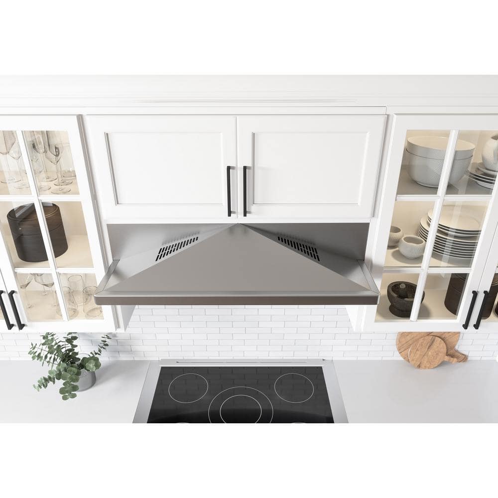 Zephyr 36" Stainless Steel Convertible Under Cabinet Range Hood