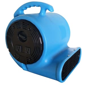 900 CFM Air Mover Blower Utility Floor Fan with Daisy Chain Capability