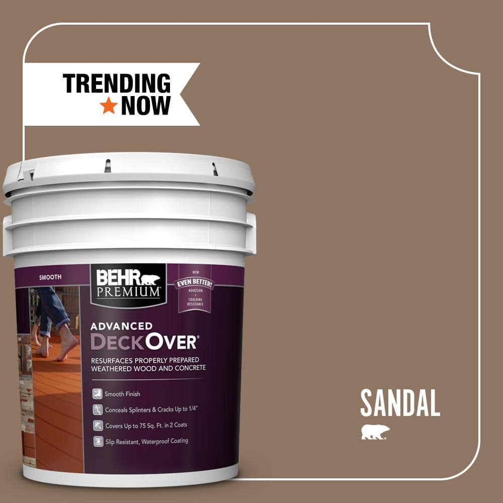 sandal behr premium advanced deckover exterior wood stains 500005 64 1000