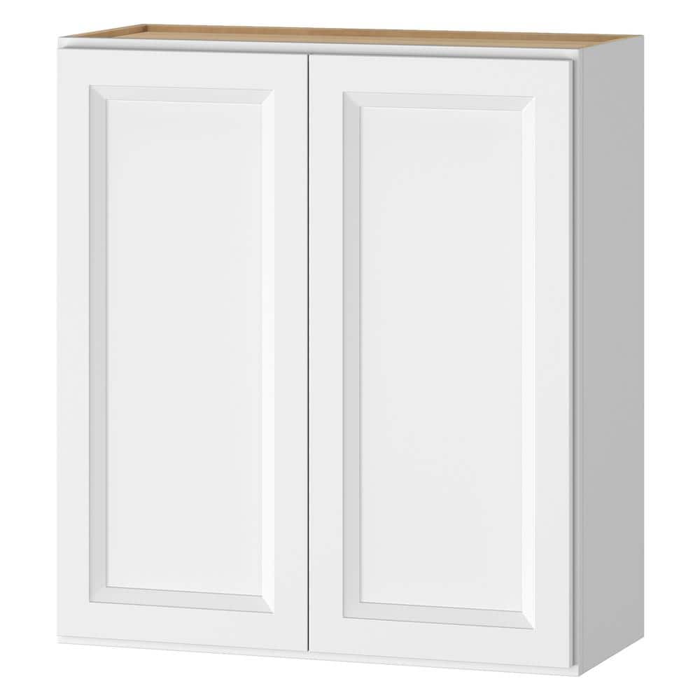 Keyport Shaker 27 in. W x 12 in. D x 30 in. H Plywood Tool-Free Ready To Assemble Wall Kitchen Cabinet in White price history on PriceWatchPro