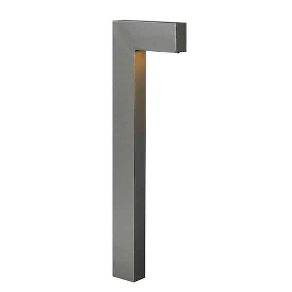 HINKLEY Hinkley Atlantis Large LED Low-Voltage Path Light, Hematite