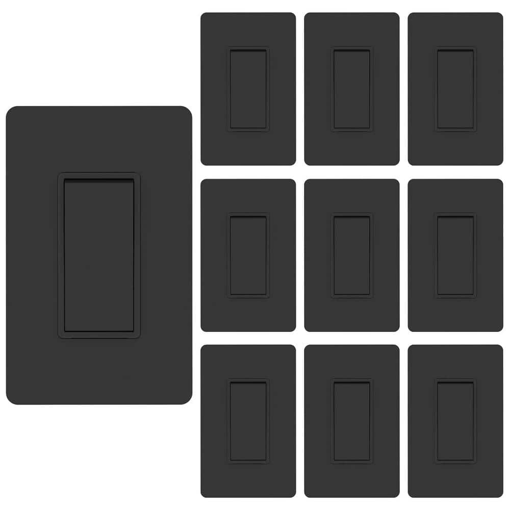 Lukyamzn 15 Amp Single Pole Decorator Light Switch with