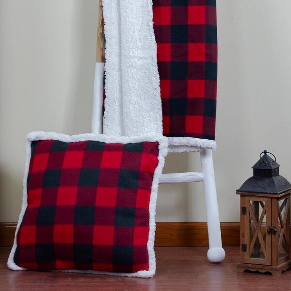 buffalo plaid throw pillow covers