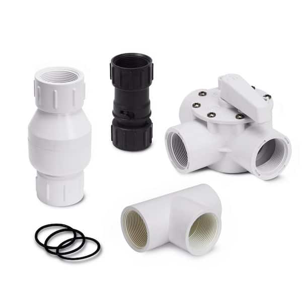 XtremepowerUS Swimming Pool Above Ground Diverter Kit Solar Panel Heating System Connector