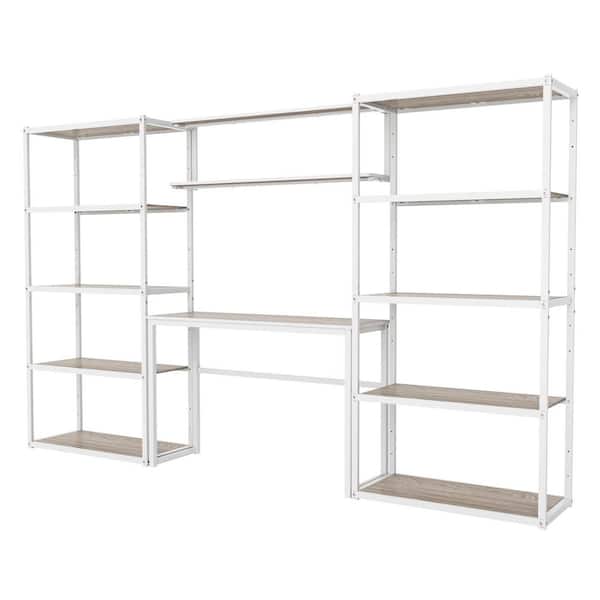 FLEXIMOUNTS Heavy-Duty Steel Garage Complete Storage System with
