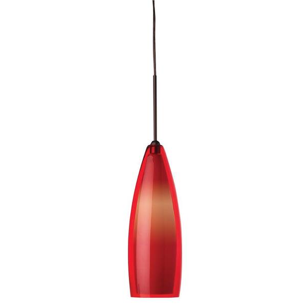 Radionic Hi Tech Orly 1-Light Oakley Bronze Pendant