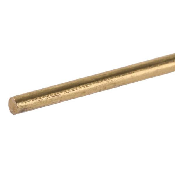 Brass Rod Bar Hardware Solid Round Rods(2pcs) Brass Rod (Size : Diameter:  8mm) : : Industrial & Scientific
