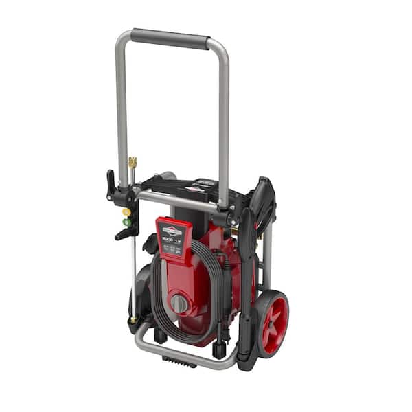 Briggs & Stratton 2000 PSI 1.2 GPM Electric Pressure Washer with Induction Motor and Tubular Steel Frame