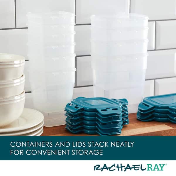 https://images.thdstatic.com/productImages/d71cea4f-ca36-4169-90aa-889681dff31b/svn/clear-with-teal-lids-rachael-ray-food-storage-containers-hpl314s10-1f_600.jpg