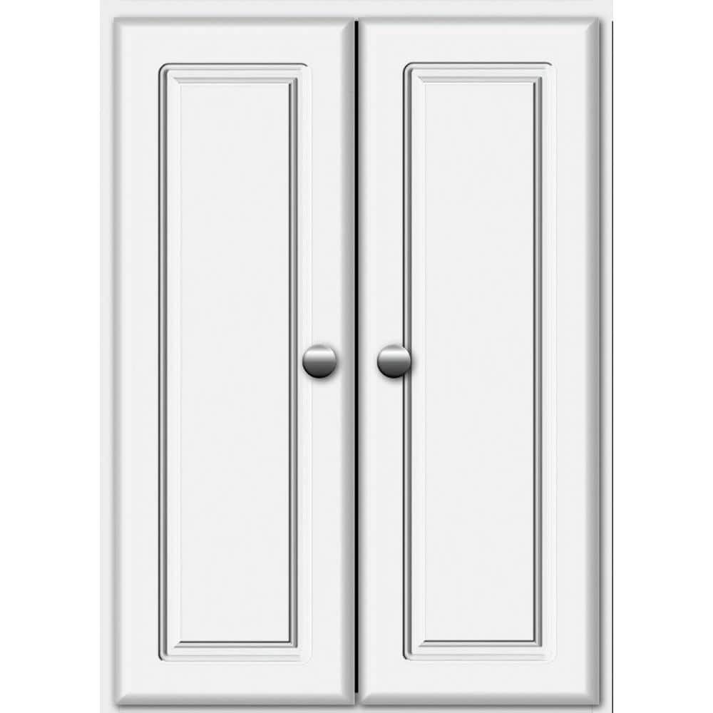 Ultraline 18 in. W x 5.5 in. D x 25 in. H Simplicity Wall Cabinet/Toilet Topper/Over the John in Winterset price history on PriceWatchPro