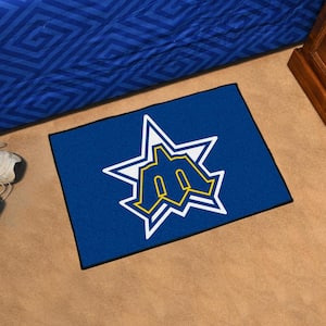 FANMATS MLB Seattle Mariners Photorealistic 27 in. Round Baseball Mat 6415  - The Home Depot