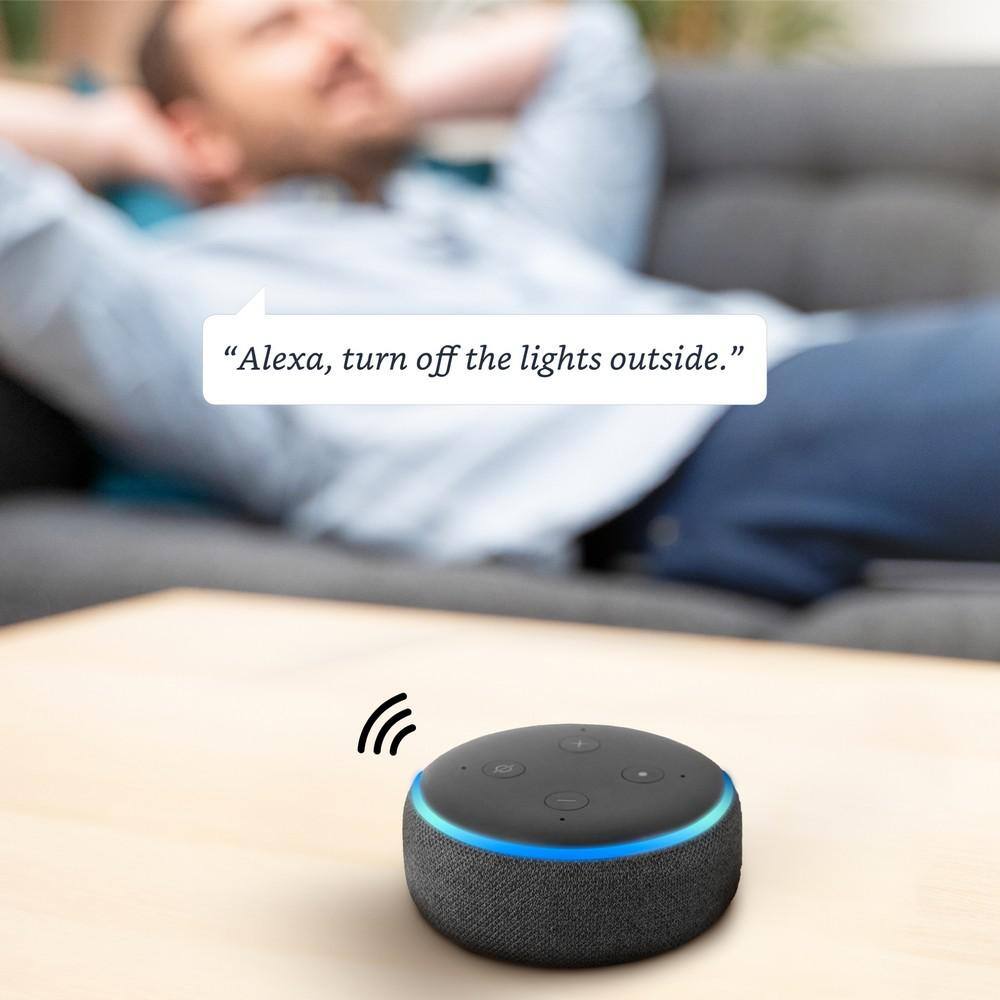 Feit White Wireless Smart Wi-Fi Bridge with Alexa and Google Assistant