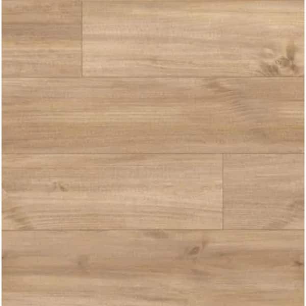 Swiss Krono Take Home Sample - 5 in. x 7 in. Hawks Edge Maple Laminate Wood Flooring