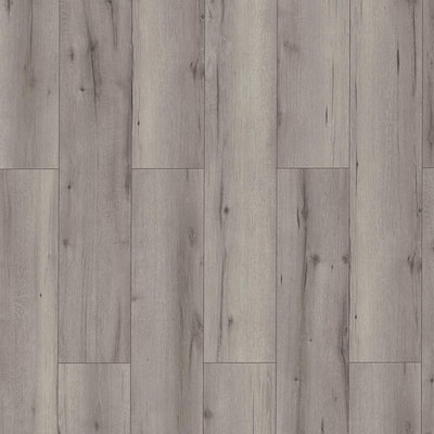 Garrett Oak 9.5 in. W x 50.6 in. L Waterproof Hybrid Resilient Flooring (26.7 sq. ft./case)