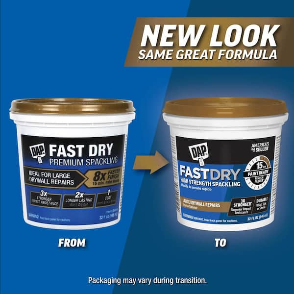 Fast Dry 16 oz. Spackling Paste (12-Pack)