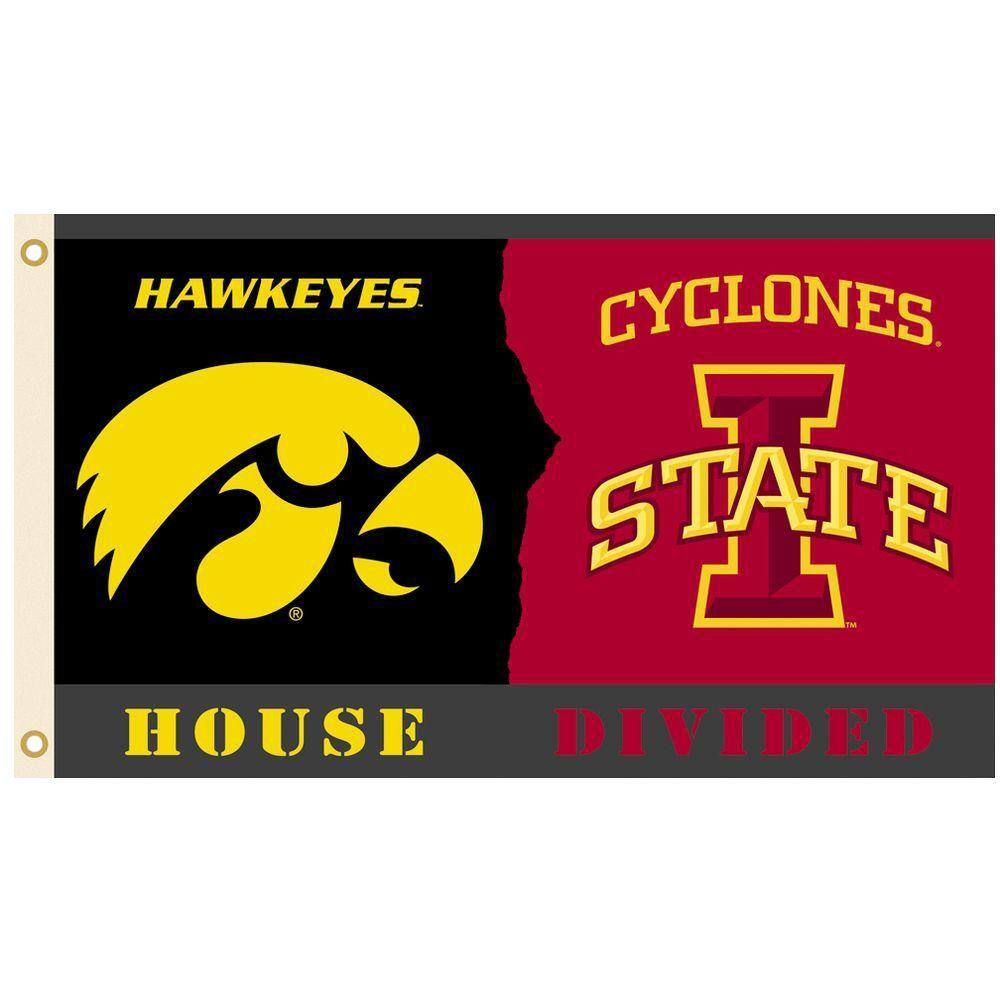 Iowa State University Cyclones Licensed NCAA House Flag 28" X 44" 