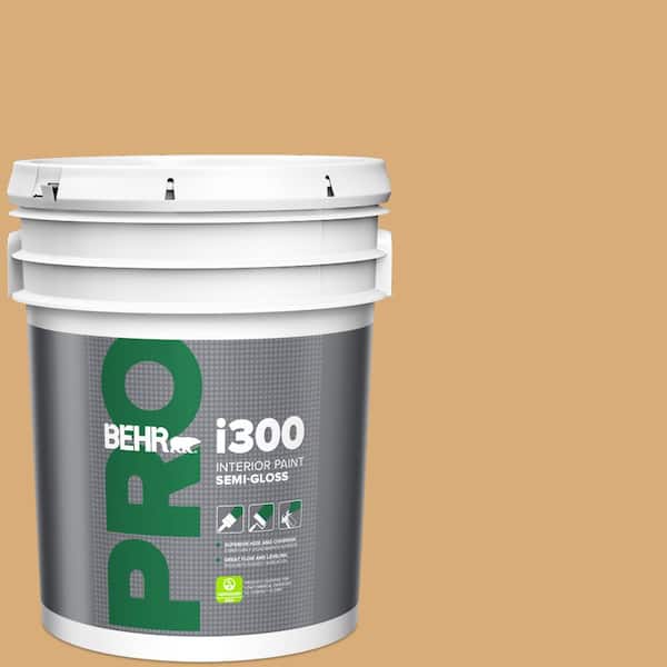 5 gal. #PPU6-05 Cork Semi-Gloss Interior Paint