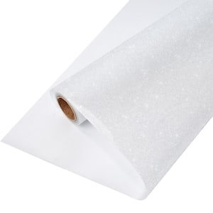 35 in. x 98 in. Glitter Static Cling Frosted Window Film
