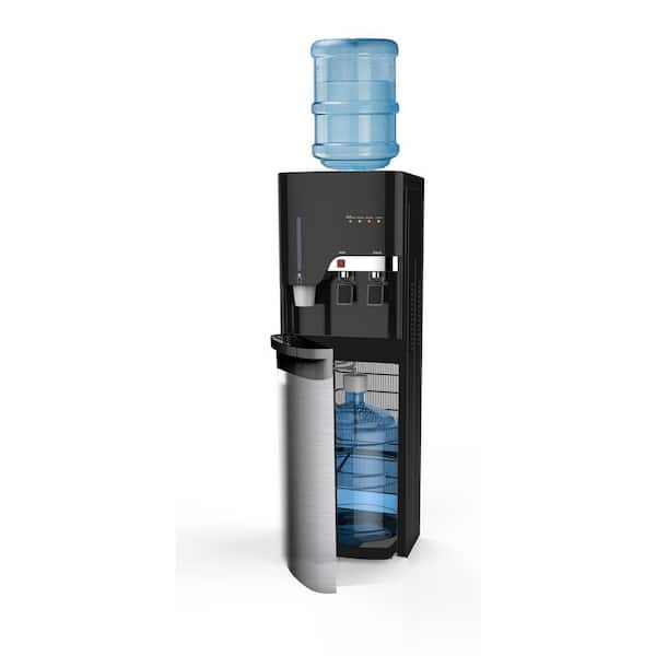 Black Bottom Load Water Dispenser Htrio