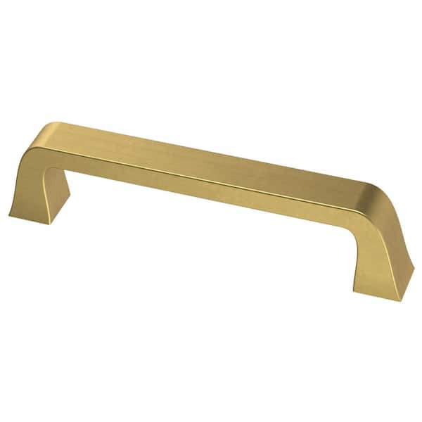 Liberty Liberty Classic Bell 3-3/4 in. (96 mm) Brushed Brass Cabinet Drawer Bar Pull