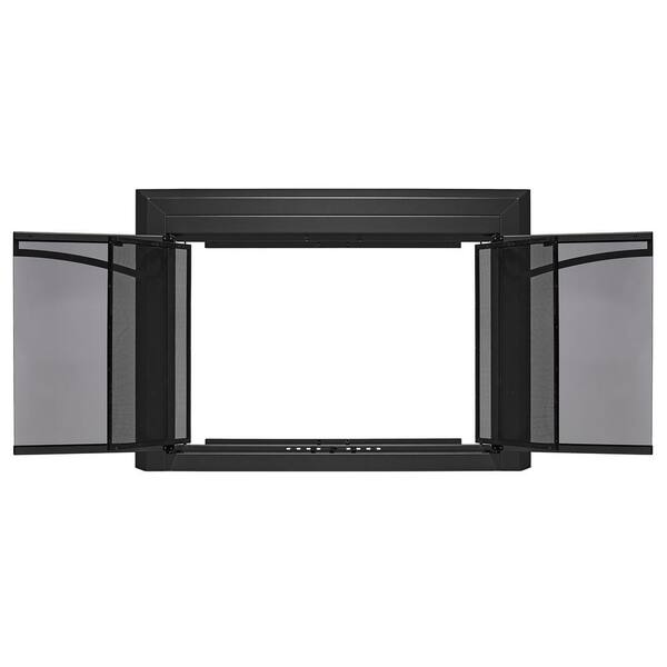 UniFlame Uniflame Medium Gerri Black Cabinet-style Fireplace