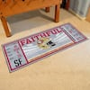 : FANMATS 23136 San Francisco 49ers Ticket Design Runner Rug -  30in. x 72in. | Sports Fan Area Rug, Home Decor Rug and Tailgating Mat :