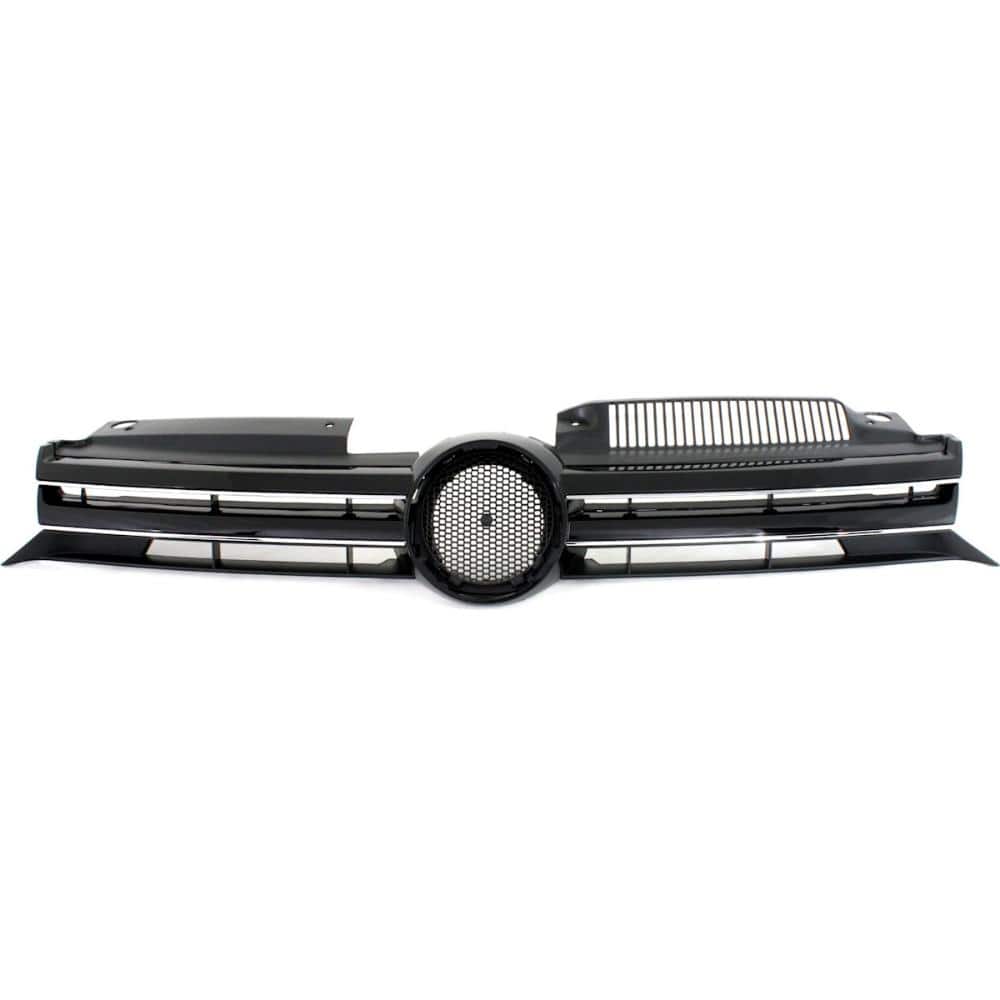 Grille Assembly Compatible with Volkswagen GTI 2010, Golf 2010-2014 Textured Black VW1200144 price history on PriceWatchPro