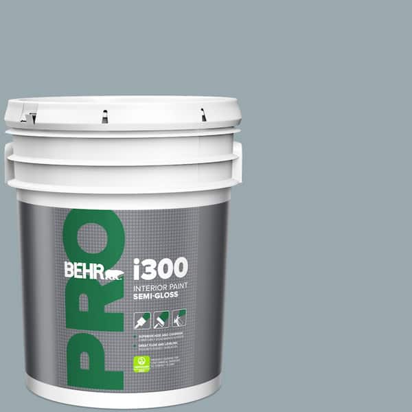 BEHR PRO 5 gal. #N470-4 NorWester Semi-Gloss Interior Paint