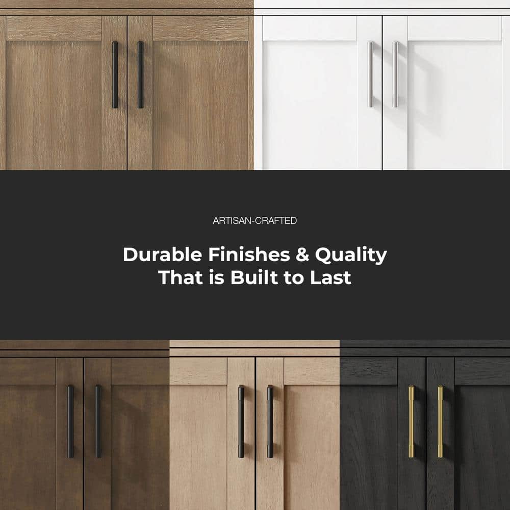 Bailey 30" Matte Black Single Sink Vanity with White Quartz Top