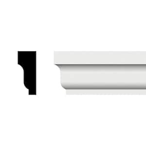 1-5/8 in. x 5/8 in. x 96 in. Shingle Moulding, PVC (12-Pack)