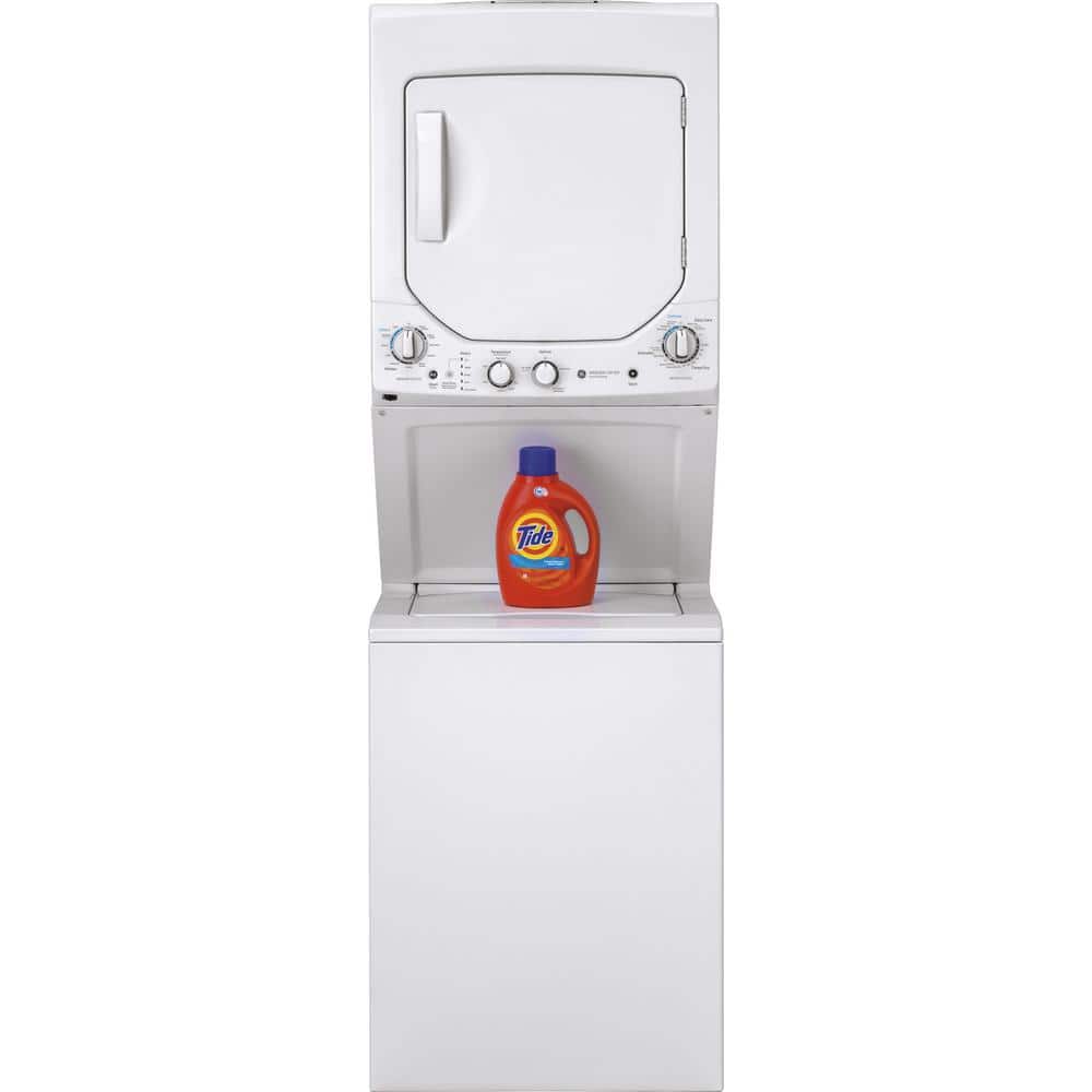White 2.3 Cu. Ft. Washer and 4.4 Cu. Ft. Electric Dryer Laundry Center