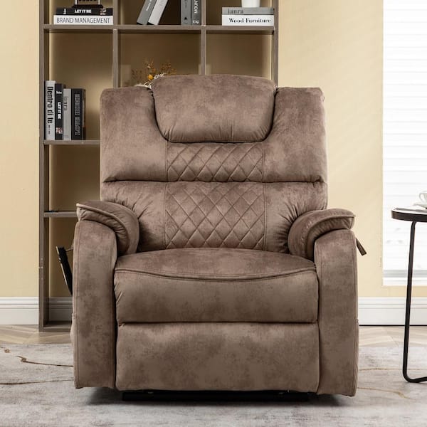 Power Recliners with Adjustable Lumbar Support and Full Lay Flat