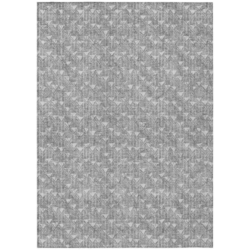 Gray 9 ft. x 12 ft. Geometric Indoor / Outdoor Area Rug price history on PriceWatchPro