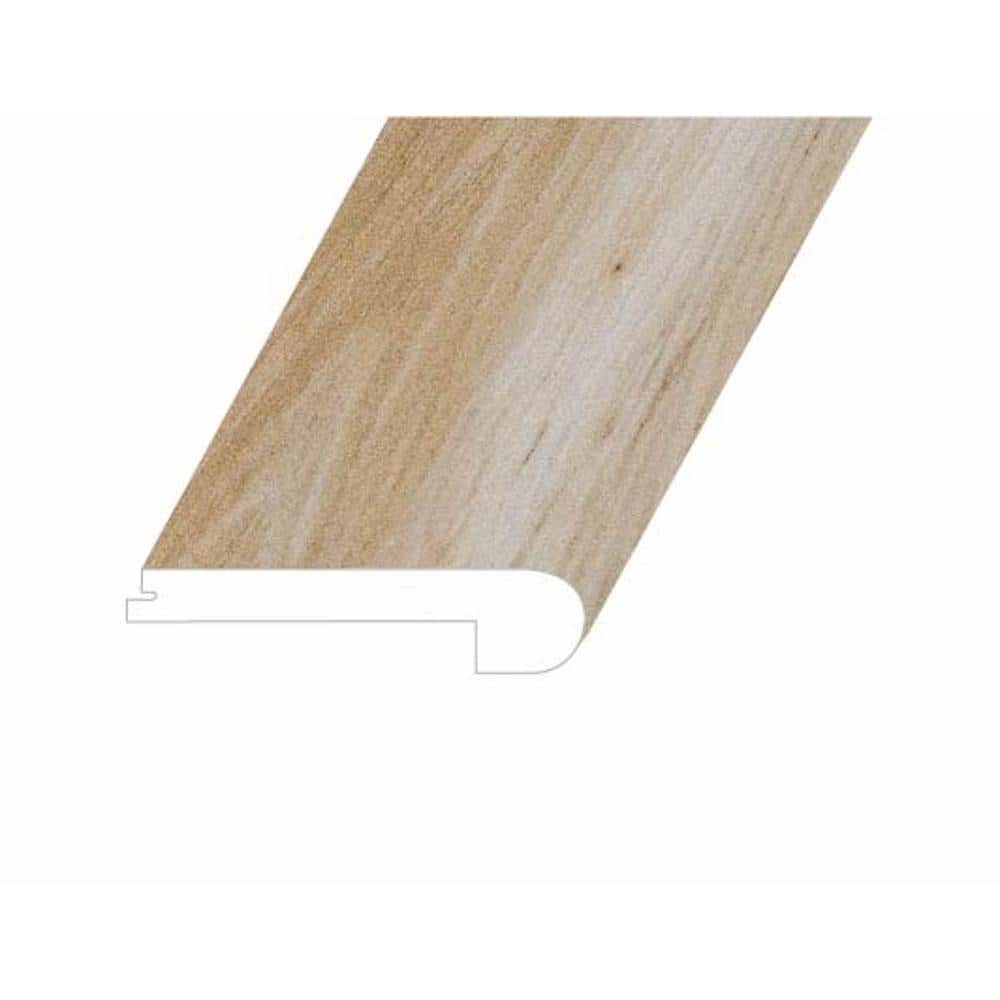 Veritas Lively Fallow 1 in. T x 4.5 in. W x 94.5 in. L Vinyl Flush Stair Nose Molding price history on PriceWatchPro