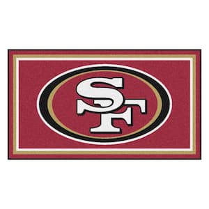 NFL - San Francisco 49ers 3 ft. x 5 ft. Ultra Plush Area Rug
