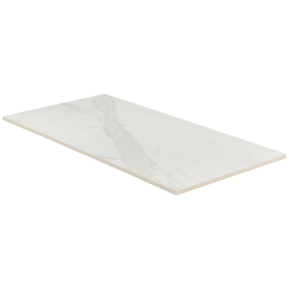 Stazzema Calacatta Large Format Polished Porcelain Tile