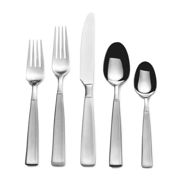 Satin Balance 20-Piece 18/0 Stainless Steel Flatware Set (Service for 4)