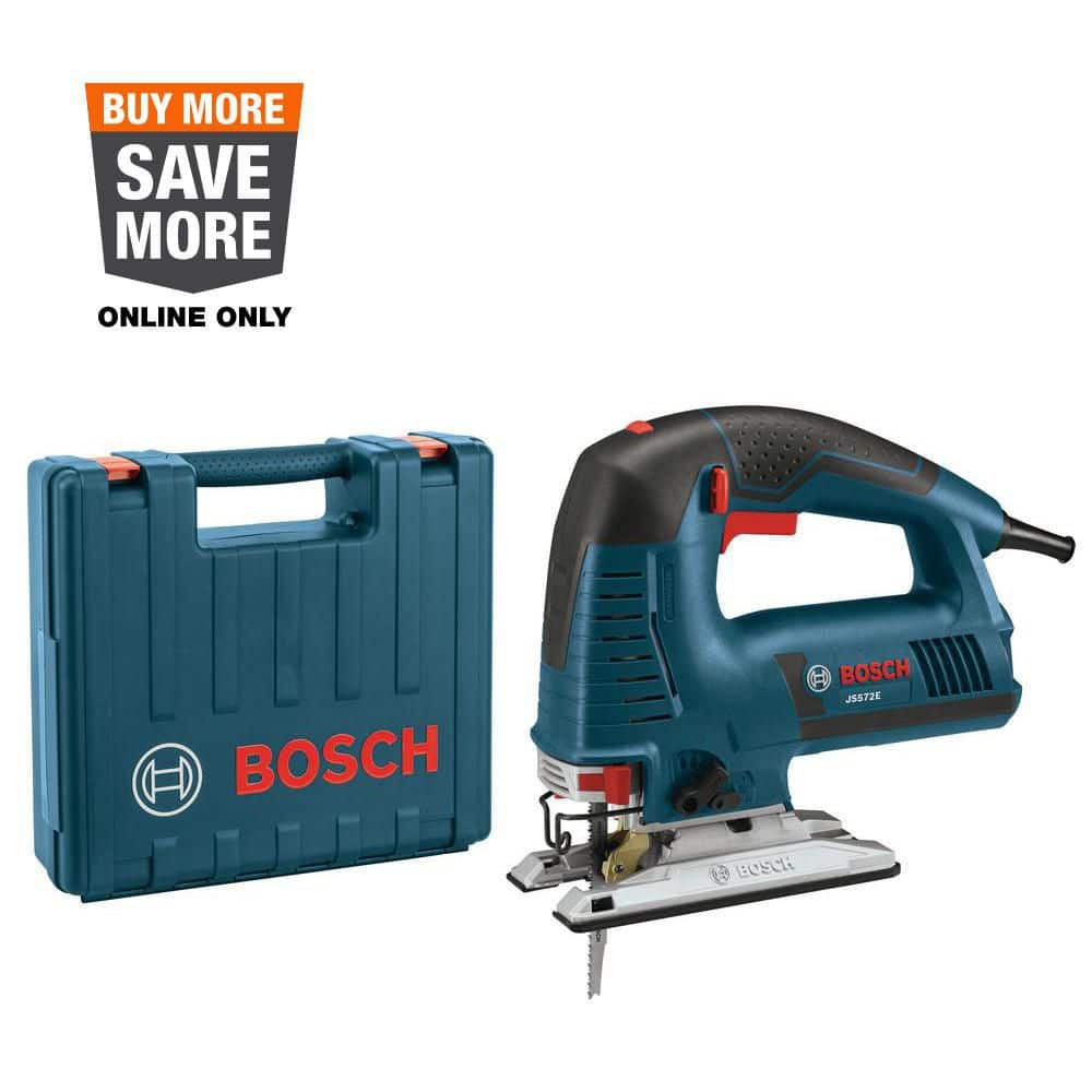 Bosch 7.2 Amp Corded Variable Speed Top-Handle Jig Saw Kit with Assorted Blades and Carrying Case
