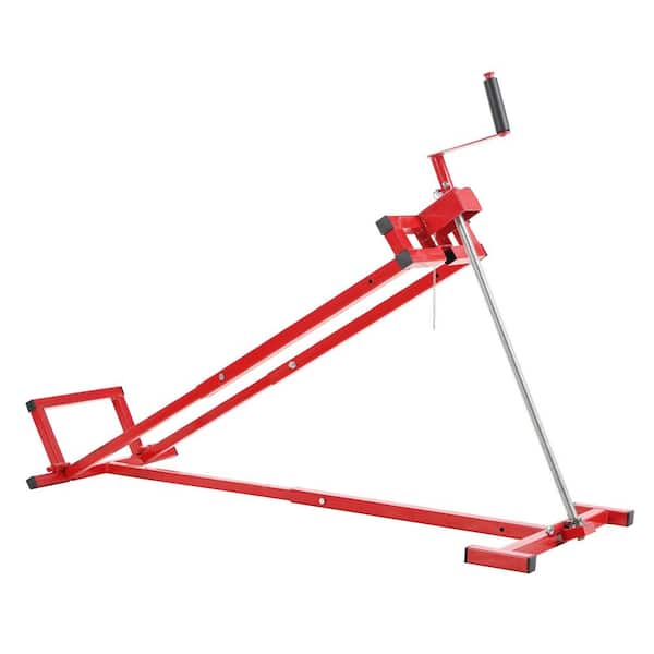 Lawn Mower Lift for Riding Tractors, 800 lbs. Capacity Lawn Tractor Lifter, Lawn Tractor 45° Tilt Adjustable