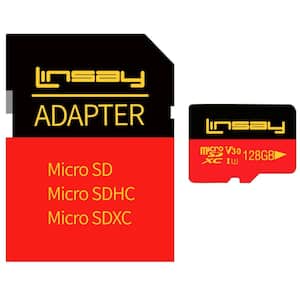 High Speed Micro SD Card 128GB V30 4K ULTRA HD