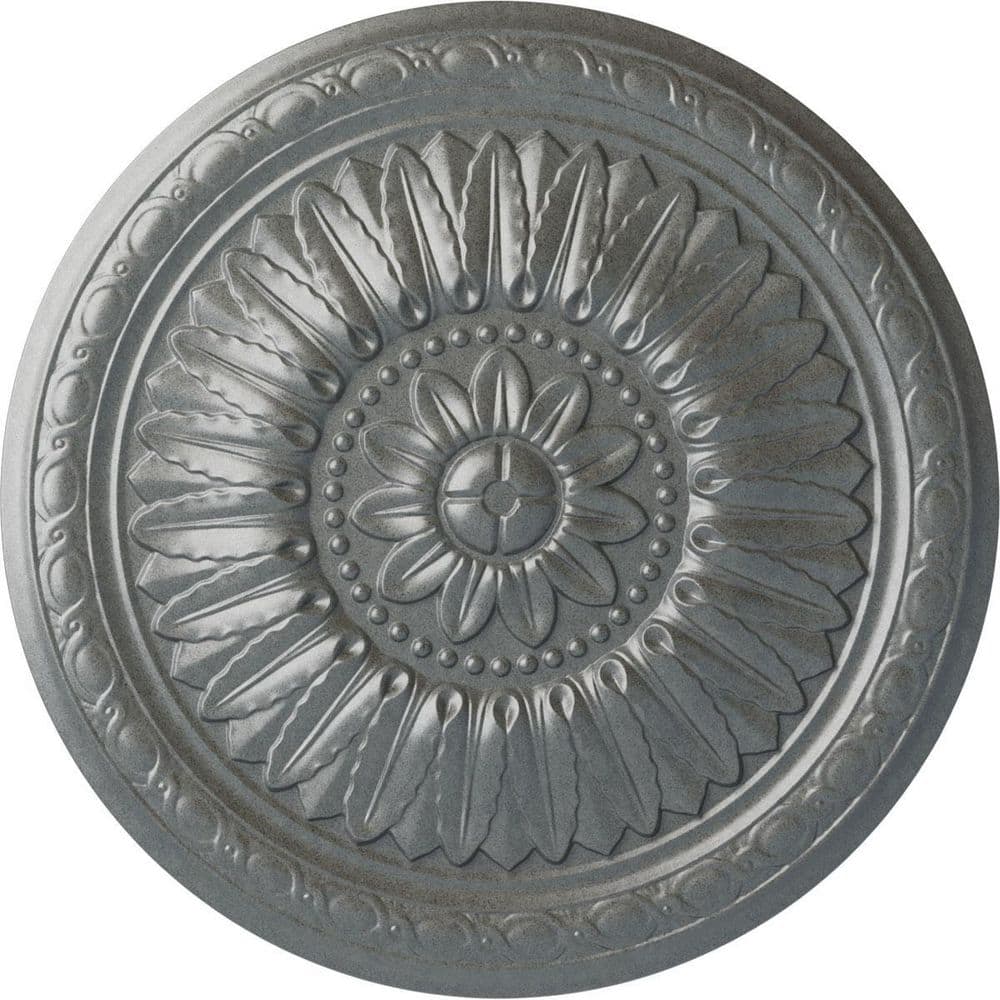 24 in. x 1-5/8 in. Temple Urethane Ceiling (Fits Canopies upto 9-1/4 in.) ,Platinum price history on PriceWatchPro